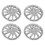 4PCS 14in Wheel Hub Cap Full Protection Exquisite 4