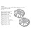 4PCS 14in Wheel Hub Cap Full Protection Exquisite 14