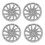 4PCS 14in Wheel Hub Cap Full Protection Exquisite 1