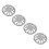 4PCS 14in Wheel Hub Cap Full Protection Exquisite 9
