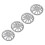 4PCS 14in Wheel Hub Cap Full Protection Exquisite 8