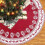 (122CM) Christmas Tree Base Decorations 90cm 122cm Knitted Christmas Tree Skirt 2