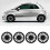 4Pcs Wheels Rim Cover 13 Inch Stylish Durable 11