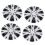 4 Pcs 13 Inch Wheel Hub Cap ABS Aerodynamic Wheel 3