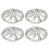 4PCS 15in Wheel Hubcap Snap On Full Protection 8