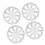 4PCS 15in Wheel Hubcap Snap On Full Protection 7