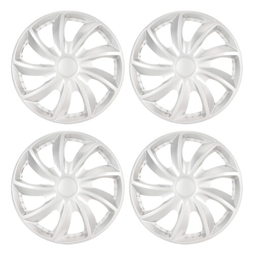 4PCS 15in Wheel Hubcap Snap On Full Protection