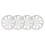4PCS 15in Wheel Hubcap Snap On Full Protection 2