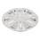 4PCS 15in Wheel Hubcap Silver Sporty Strong 8