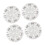 4PCS 15in Wheel Hubcap Silver Sporty Strong 6