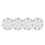 4PCS 15in Wheel Hubcap Silver Sporty Strong 2