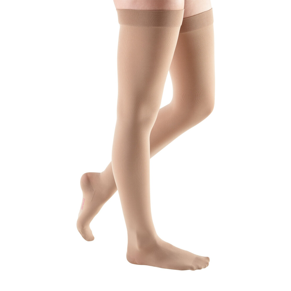 Comfort for Women, 2030 mmHg, Thigh High Compression Stockings, Closed Toe