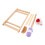 1 Set Weaving Loom Kit Multipurpose Innovative 5