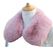 (50CM, COLOR 23) Faux Fur Collar Scarf for Women Neck Warmer Scarf Wrap