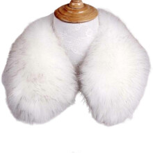 (60CM, COLOR 11) Faux Fur Collar Scarf for Women Neck Warmer Scarf Wrap