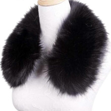 (50CM, COLOR 8) Faux Fur Collar Scarf for Women Neck Warmer Scarf Wrap