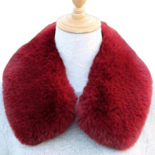 (60CM, COLOR 22) Faux Fur Collar Scarf for Women Neck Warmer Scarf Wrap