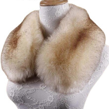 (60CM, COLOR 9) Faux Fur Collar Scarf for Women Neck Warmer Scarf Wrap