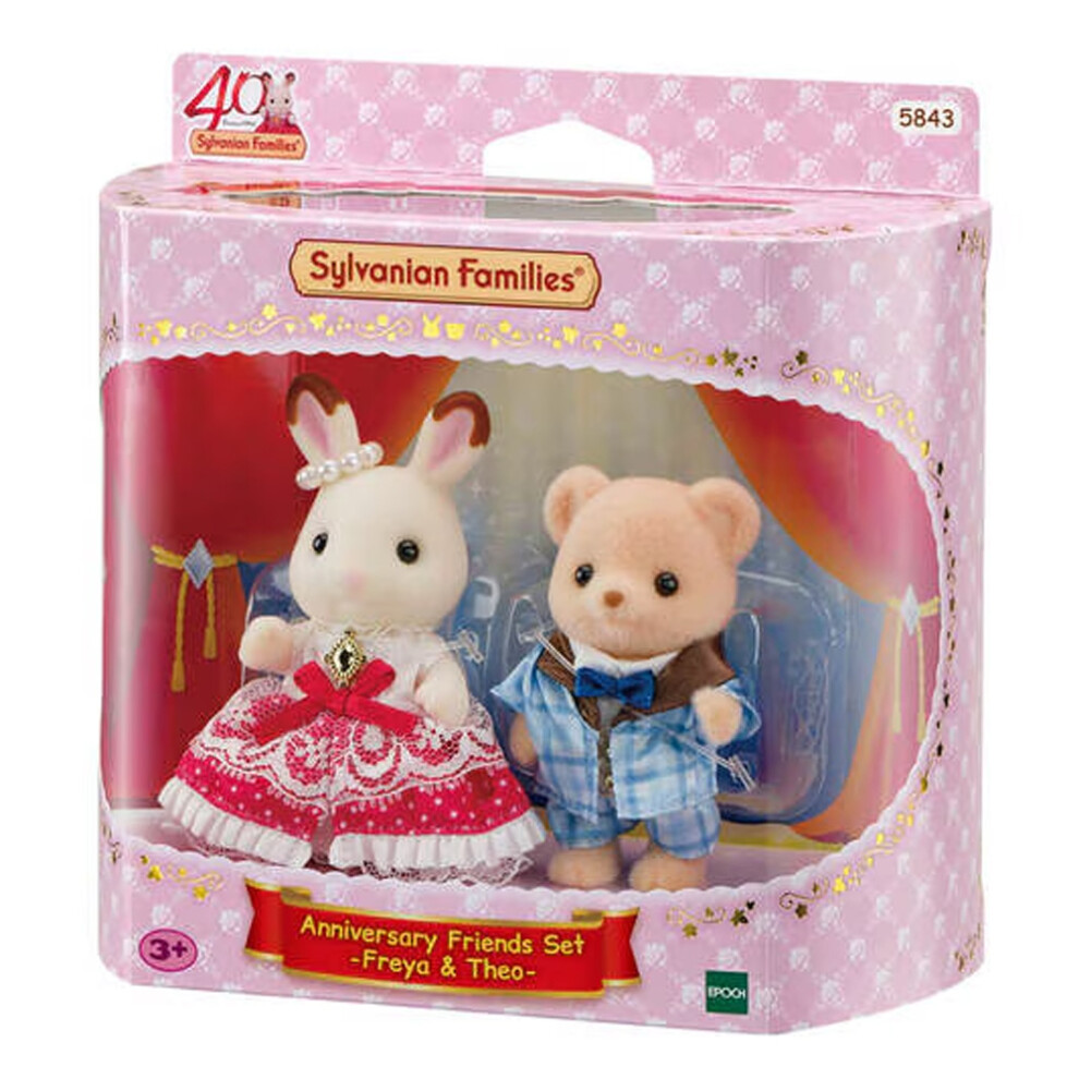 Sylvanian Families Anniversary Friends Set - Freya & Theo 5843 - Board Game