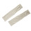 Outdoors Sun Protection Arm Sleeves White Nylon 3