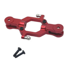 (Red) RC Helicopter Blade Clip Assembly Upgrade Parts for K127 RC Fixed Wing Plane Red