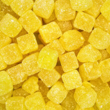 (225g Sweet Pouch) Pineapple Cubes