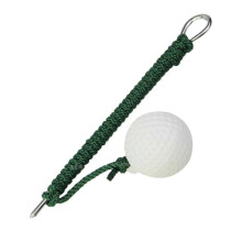 (Type 2) Golf Driving Ball Swing Hit Training Aid Portable Golf Practice Training Rope Ball Air Flow Golf Balls For One Person Practice
