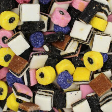 (225g Sweet Pouch) Liquorice Allsorts
