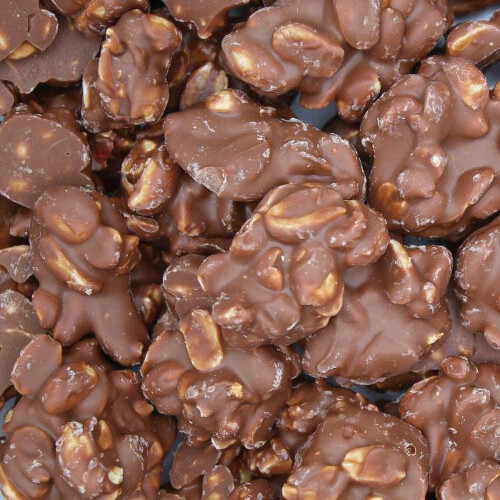 (2kg Bulk Box) Milk Chocolate Peanut Cluster