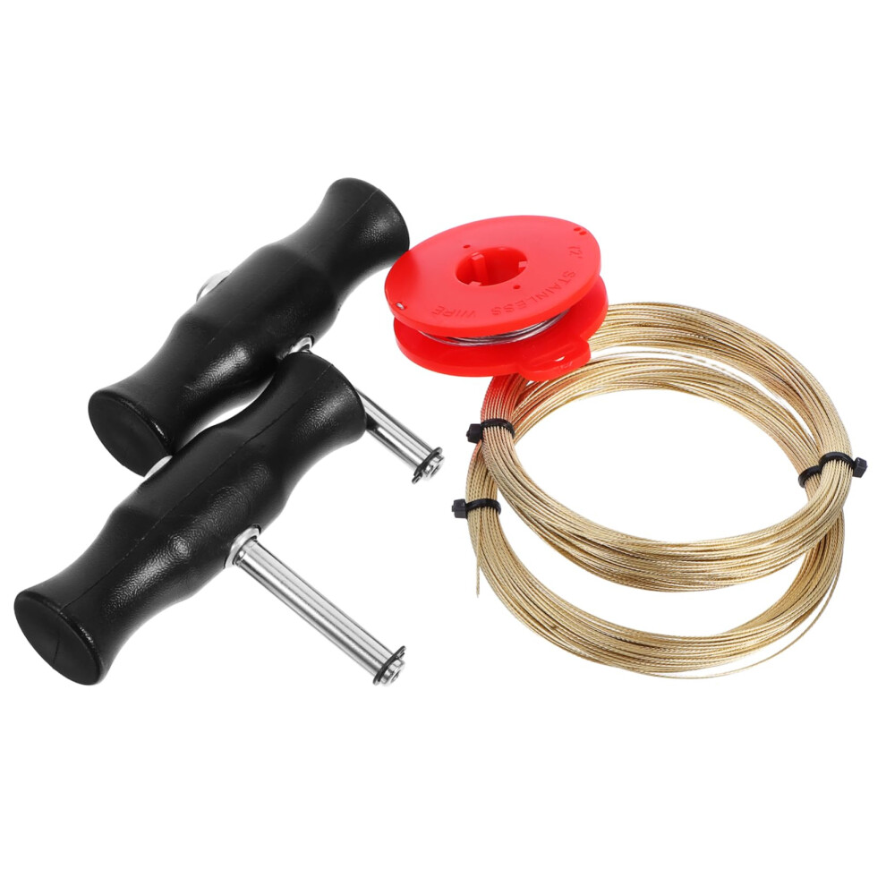 Windshield Repair Tool Set Automotive Window Glass Cutting Kit Wiper Puller Handle And Wire Cutters For Easy Removal 477169065315
