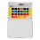 Water Color Paint 24 Bright Colors Quick Drying 9