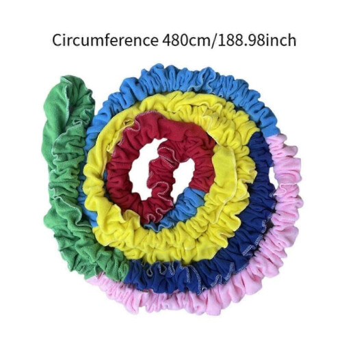 (4.8m) Cooperative Stretchy Band Exercise Band for Groupwork Play Indoor Activities 6m 1