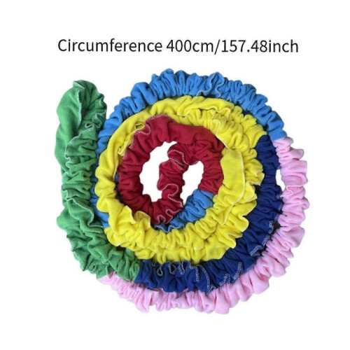 (4m) Cooperative Stretchy Band Exercise Band for Groupwork Play Indoor Activities 6m 1