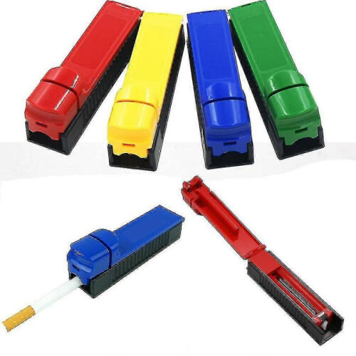 Manual Cigarette Tube Rolling Machine Tobacco Roller Maker Random Color 1