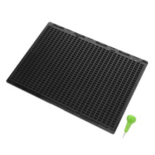 30Cell Braille Writing Pad for Blind 27line Learning Tool Braille Fingerboard Thickened Materials Blind Aid