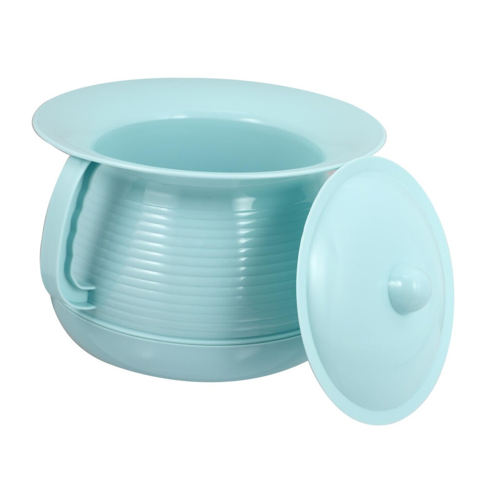 Blue Cover For And Elderly Urinal Pan Home Chamber Pot Urine Storage Pot Thickened Plastic
