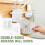 Double-sided Adhesive Wall Hooks Storage Tools Wall Mounted Hooks for Kitchen 2