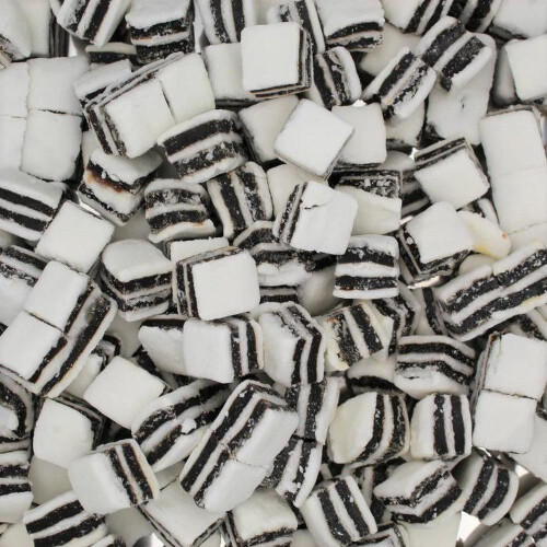 (2.2kg Sweet Jar) Black & White Mints