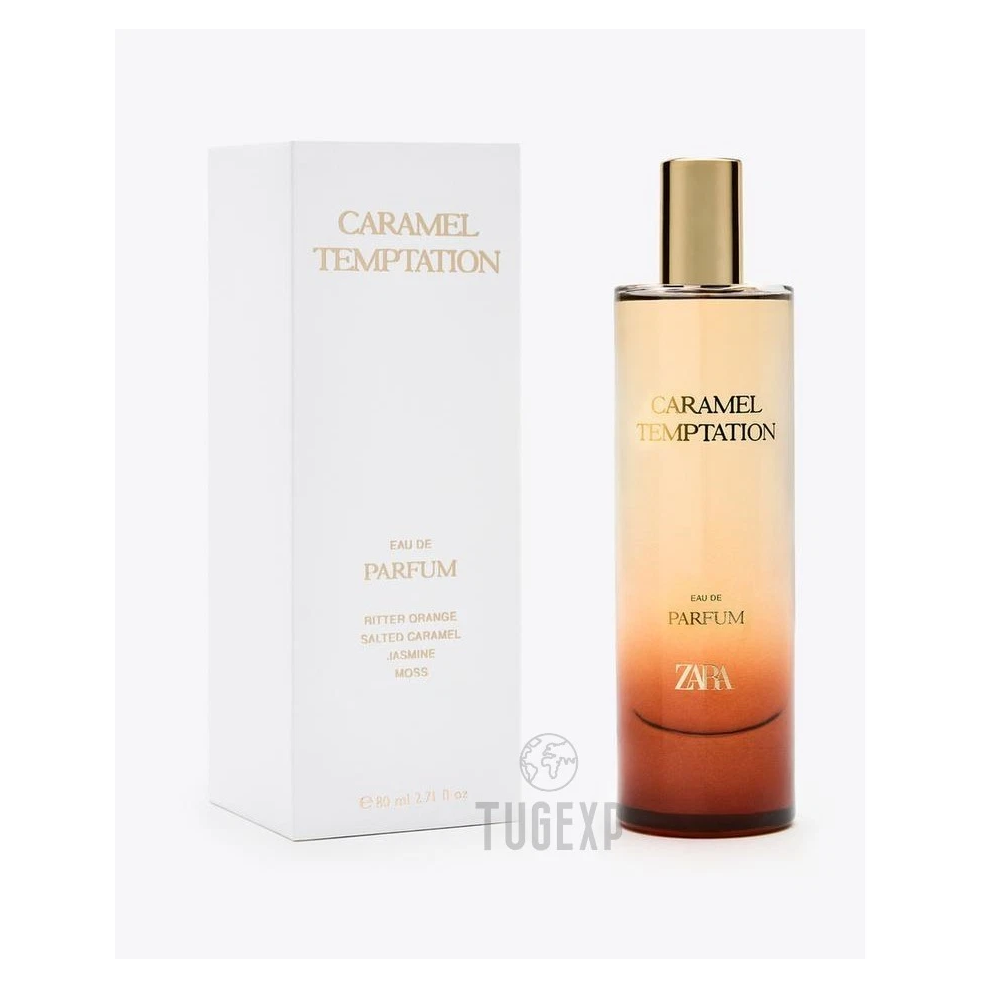 Zara Caramel Temptation 80Ml Women Eau De Parfum Limited Fragrance 2.7