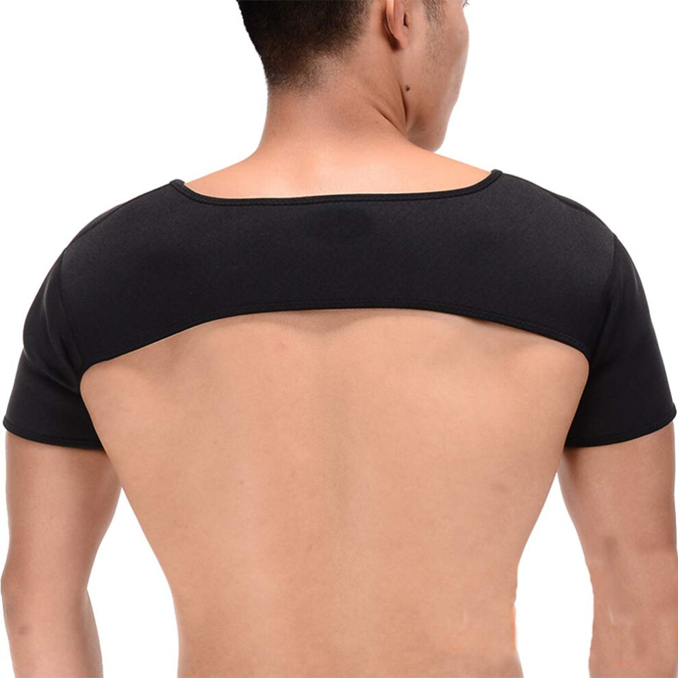 Double Shoulder Support Shoulder Wrap Protector Shoulder Strap Brace for Outdoor Hiking Lifting Sports (Size )
