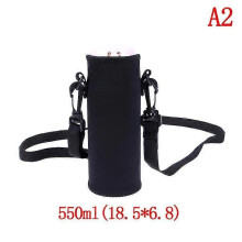 (550ml) 420ml-1500ml Water Bottle Carrier Insulated Cover Bag Holder Strap Travel