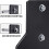 Wall Mounted Barbell Rod Holder Space Saving 15