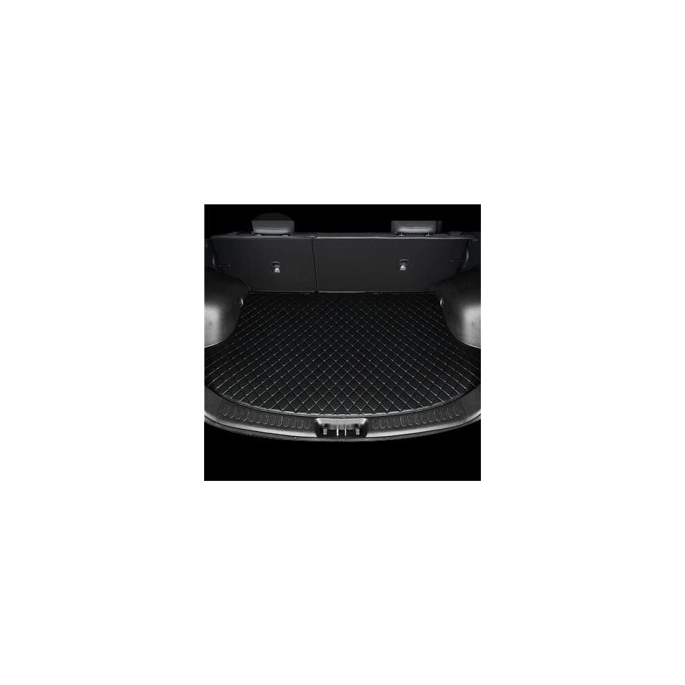 Custom Making Cargo Mats For 90% Sedan Suv All Weather Protection Leather Liners (Black) Black 477169069146