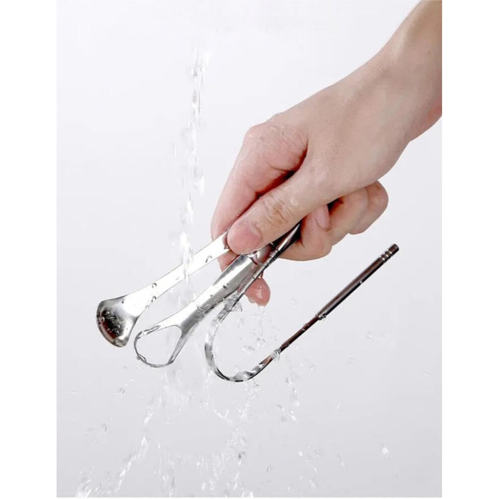 Tongue Scraper to Remove Bad Breath Tongue UShaped Tongue Scraper to Clean The Mouth Tongue Tongue Cleaner