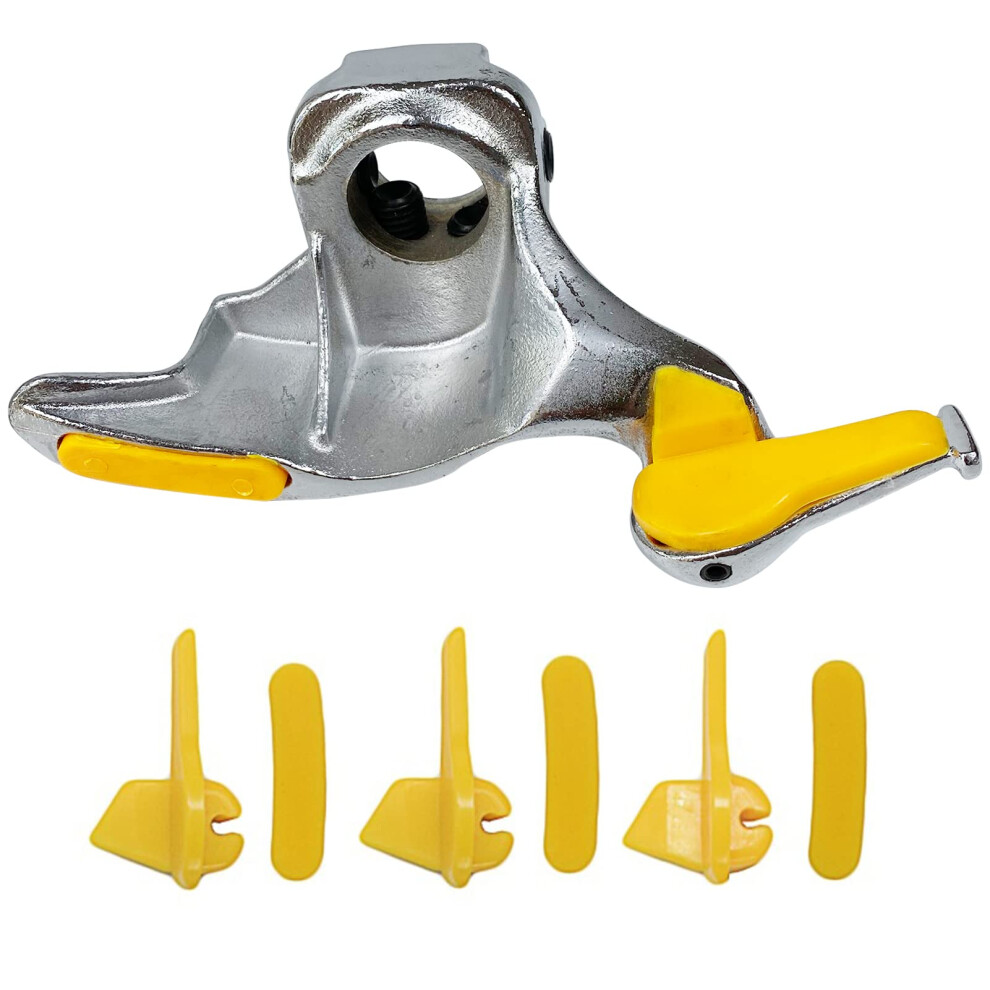 Tire Changer Duckhead,Tire Changer Mount Head,Stainless Steel Car Tire Changer Mount Demount Duck Head Tool With Protective Pads(30Mm) 477169070579