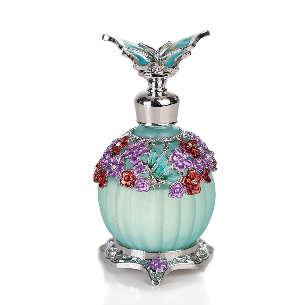 Blue Perfume For Women, Muslim Perfume Halal Dubai Essential Oil Luxury Fragrance Long Lasting Vintage Exquisite Religious Supply Signature Aroma (Blue)