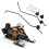 Snowmobile Ice Snow Scratchers Kit 4E565768 12