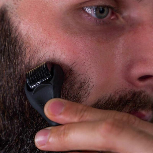 Derma Roller for Hair & Beard Growth - Microneedling 0.3mm 1