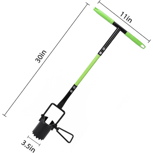 Long Handled Bulb Planter Tool 5 in 1 Lawn and Garden Tool for Digging Holes 1