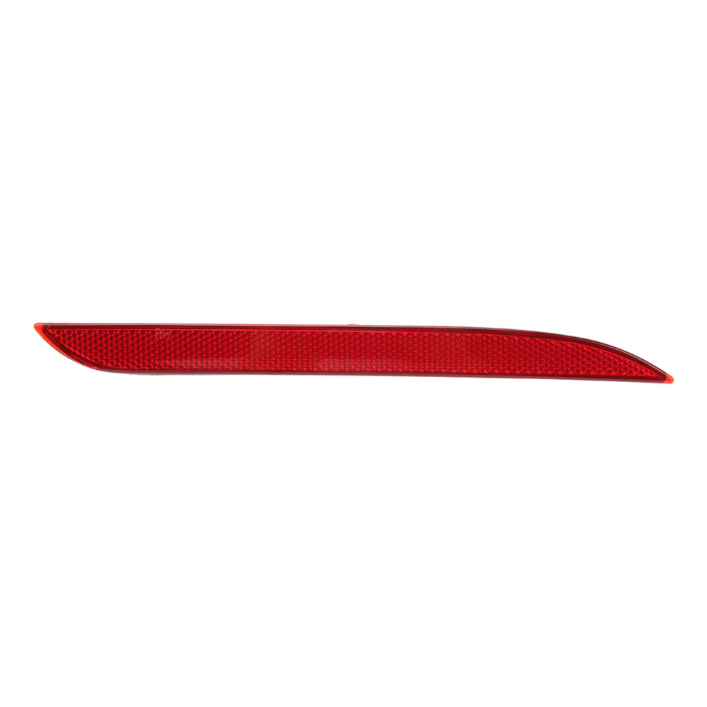 Rear Bumper Reflector Waterproof Colorfast Red 9121376754067